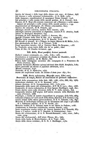 Bibliografia italiana, ossia elenco generale delle opere d'ogni specie e d'ogni lingua stampate in Italia e delle italiane pubblicate all'estero