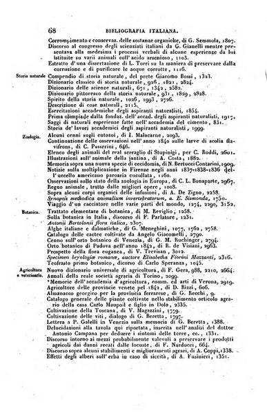 Bibliografia italiana, ossia elenco generale delle opere d'ogni specie e d'ogni lingua stampate in Italia e delle italiane pubblicate all'estero