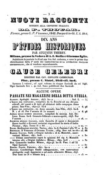 Bibliografia italiana, ossia elenco generale delle opere d'ogni specie e d'ogni lingua stampate in Italia e delle italiane pubblicate all'estero