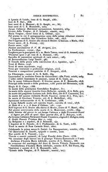 Bibliografia italiana, ossia elenco generale delle opere d'ogni specie e d'ogni lingua stampate in Italia e delle italiane pubblicate all'estero