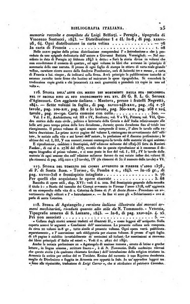 Bibliografia italiana, ossia elenco generale delle opere d'ogni specie e d'ogni lingua stampate in Italia e delle italiane pubblicate all'estero