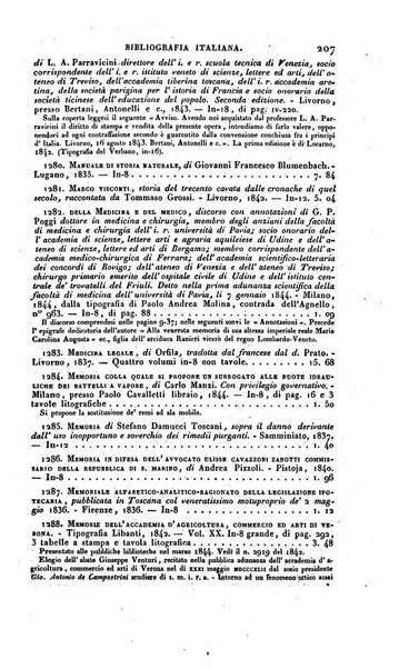 Bibliografia italiana, ossia elenco generale delle opere d'ogni specie e d'ogni lingua stampate in Italia e delle italiane pubblicate all'estero