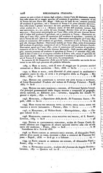 Bibliografia italiana, ossia elenco generale delle opere d'ogni specie e d'ogni lingua stampate in Italia e delle italiane pubblicate all'estero