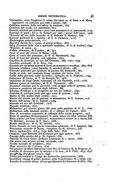 Bibliografia italiana, ossia elenco generale delle opere d'ogni specie e d'ogni lingua stampate in Italia e delle italiane pubblicate all'estero