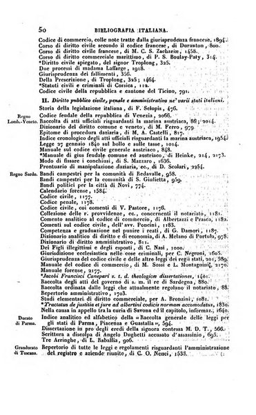 Bibliografia italiana, ossia elenco generale delle opere d'ogni specie e d'ogni lingua stampate in Italia e delle italiane pubblicate all'estero