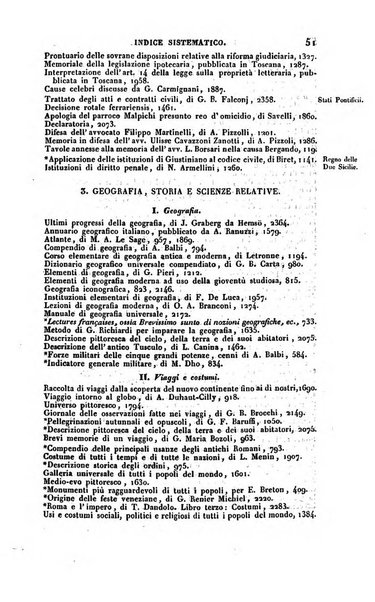 Bibliografia italiana, ossia elenco generale delle opere d'ogni specie e d'ogni lingua stampate in Italia e delle italiane pubblicate all'estero