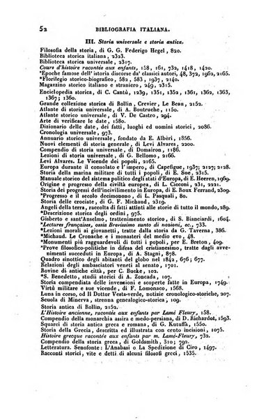 Bibliografia italiana, ossia elenco generale delle opere d'ogni specie e d'ogni lingua stampate in Italia e delle italiane pubblicate all'estero