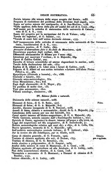 Bibliografia italiana, ossia elenco generale delle opere d'ogni specie e d'ogni lingua stampate in Italia e delle italiane pubblicate all'estero