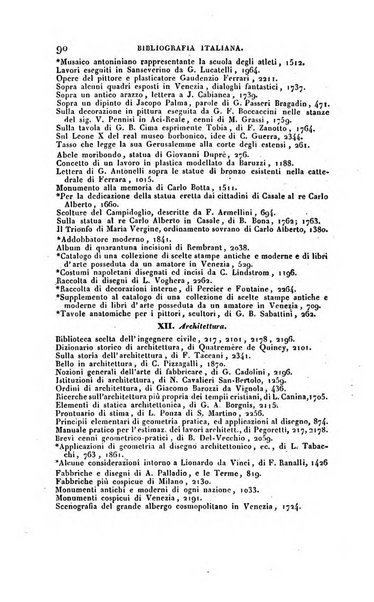 Bibliografia italiana, ossia elenco generale delle opere d'ogni specie e d'ogni lingua stampate in Italia e delle italiane pubblicate all'estero