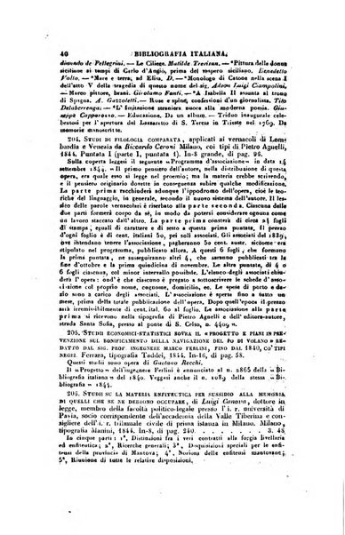 Bibliografia italiana, ossia elenco generale delle opere d'ogni specie e d'ogni lingua stampate in Italia e delle italiane pubblicate all'estero