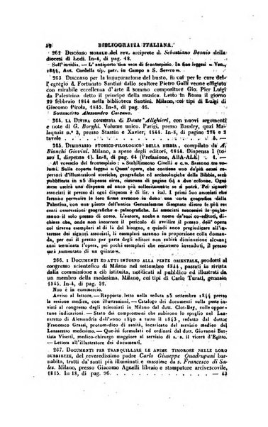 Bibliografia italiana, ossia elenco generale delle opere d'ogni specie e d'ogni lingua stampate in Italia e delle italiane pubblicate all'estero