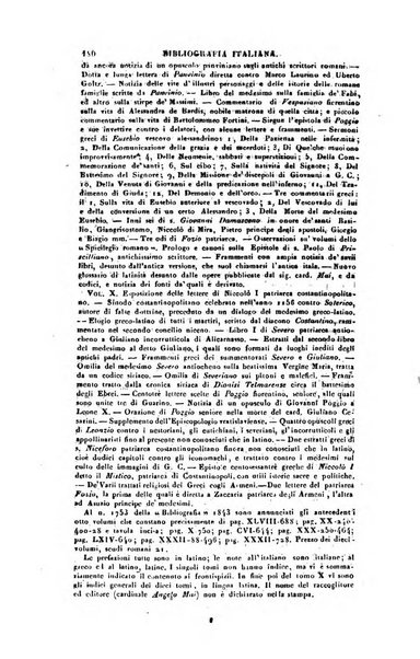 Bibliografia italiana, ossia elenco generale delle opere d'ogni specie e d'ogni lingua stampate in Italia e delle italiane pubblicate all'estero