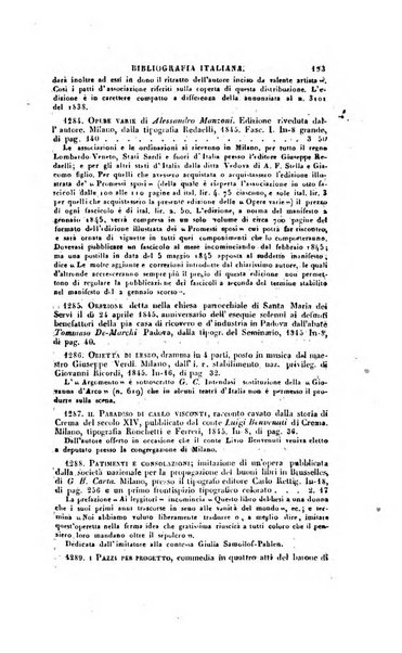 Bibliografia italiana, ossia elenco generale delle opere d'ogni specie e d'ogni lingua stampate in Italia e delle italiane pubblicate all'estero