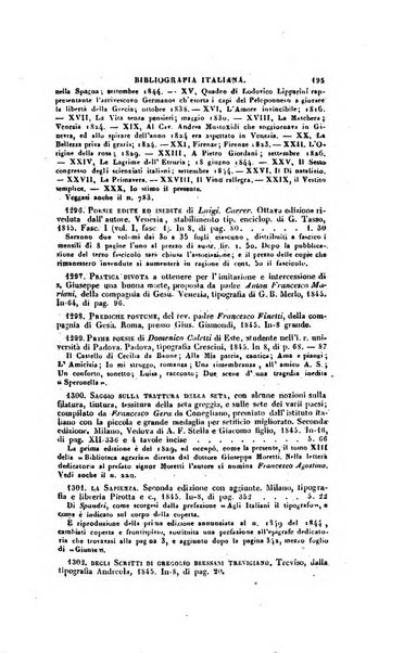 Bibliografia italiana, ossia elenco generale delle opere d'ogni specie e d'ogni lingua stampate in Italia e delle italiane pubblicate all'estero