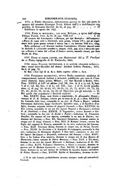 Bibliografia italiana, ossia elenco generale delle opere d'ogni specie e d'ogni lingua stampate in Italia e delle italiane pubblicate all'estero