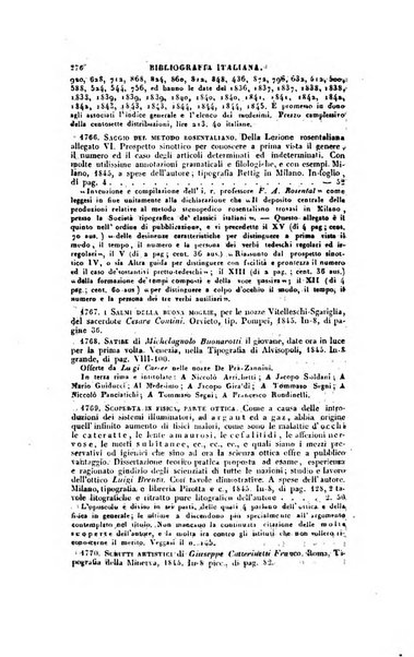 Bibliografia italiana, ossia elenco generale delle opere d'ogni specie e d'ogni lingua stampate in Italia e delle italiane pubblicate all'estero