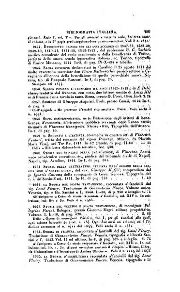 Bibliografia italiana, ossia elenco generale delle opere d'ogni specie e d'ogni lingua stampate in Italia e delle italiane pubblicate all'estero