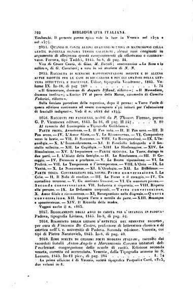 Bibliografia italiana, ossia elenco generale delle opere d'ogni specie e d'ogni lingua stampate in Italia e delle italiane pubblicate all'estero