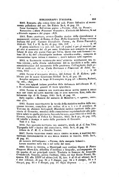 Bibliografia italiana, ossia elenco generale delle opere d'ogni specie e d'ogni lingua stampate in Italia e delle italiane pubblicate all'estero