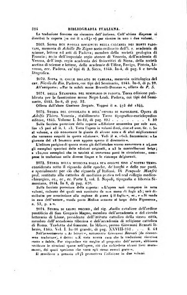 Bibliografia italiana, ossia elenco generale delle opere d'ogni specie e d'ogni lingua stampate in Italia e delle italiane pubblicate all'estero