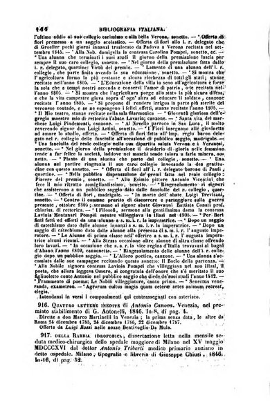 Bibliografia italiana, ossia elenco generale delle opere d'ogni specie e d'ogni lingua stampate in Italia e delle italiane pubblicate all'estero