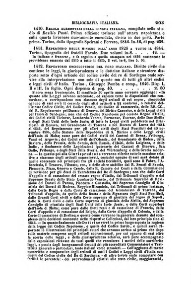 Bibliografia italiana, ossia elenco generale delle opere d'ogni specie e d'ogni lingua stampate in Italia e delle italiane pubblicate all'estero