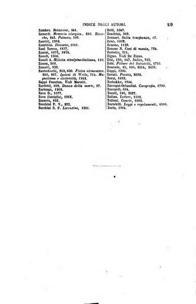 Bibliografia italiana, ossia elenco generale delle opere d'ogni specie e d'ogni lingua stampate in Italia e delle italiane pubblicate all'estero