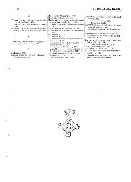 Bibliografia italiana. Gruppo D, Agricoltura