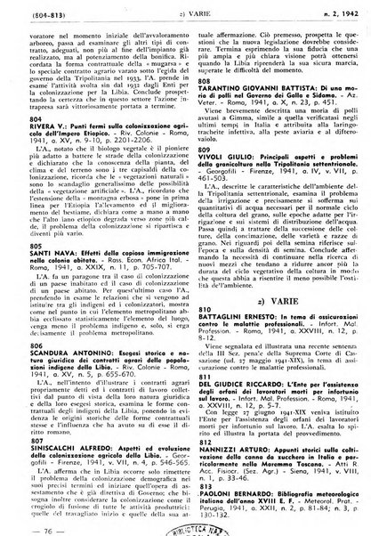 Bibliografia italiana. Gruppo D, Agricoltura