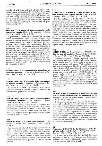 Bibliografia italiana. Gruppo D, Agricoltura