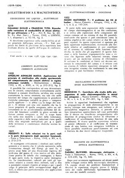 Bibliografia italiana. Gruppo D, Agricoltura