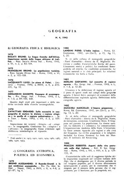 Bibliografia italiana. Gruppo D, Agricoltura