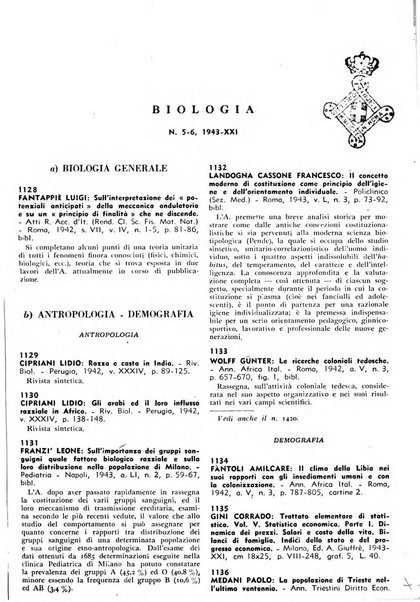 Bibliografia italiana. Gruppo D, Agricoltura