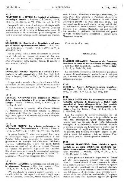 Bibliografia italiana. Gruppo D, Agricoltura