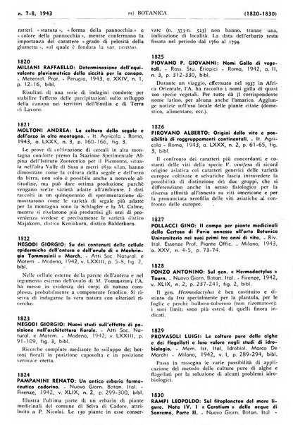 Bibliografia italiana. Gruppo D, Agricoltura