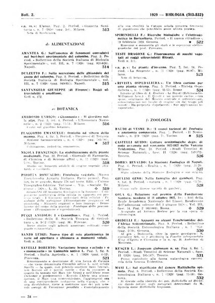 Bibliografia italiana. Gruppo A, Scienze matematiche, fisiche e biologiche, geografia