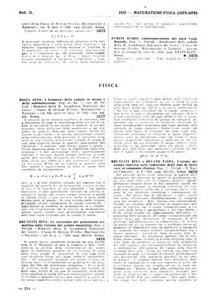 Bibliografia italiana. Gruppo A, Scienze matematiche, fisiche e biologiche, geografia