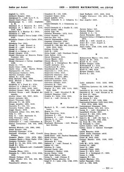 Bibliografia italiana. Gruppo A, Scienze matematiche, fisiche e biologiche, geografia