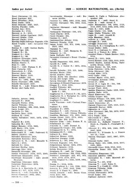 Bibliografia italiana. Gruppo A, Scienze matematiche, fisiche e biologiche, geografia