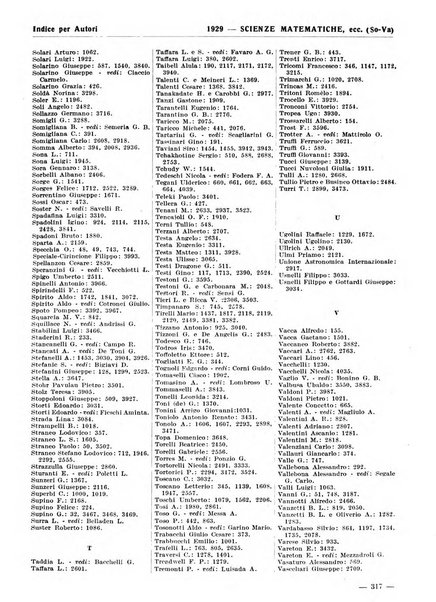 Bibliografia italiana. Gruppo A, Scienze matematiche, fisiche e biologiche, geografia