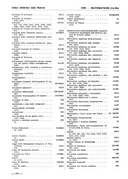 Bibliografia italiana. Gruppo A, Scienze matematiche, fisiche e biologiche, geografia