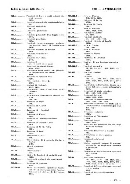 Bibliografia italiana. Gruppo A, Scienze matematiche, fisiche e biologiche, geografia