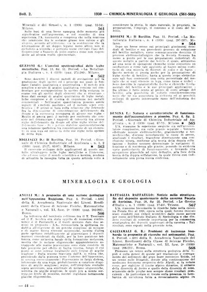 Bibliografia italiana. Gruppo A, Scienze matematiche, fisiche e biologiche, geografia