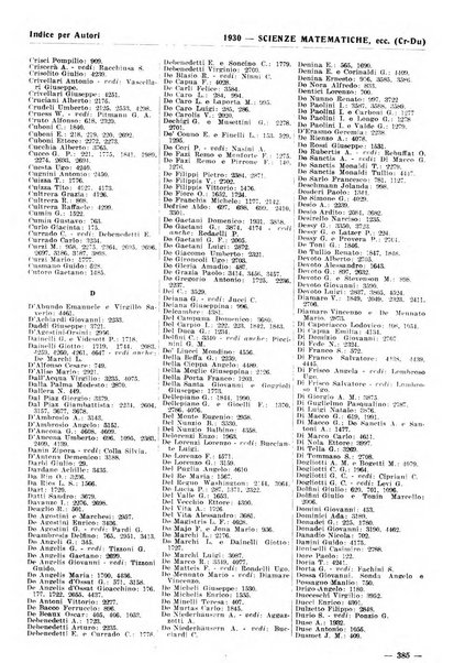 Bibliografia italiana. Gruppo A, Scienze matematiche, fisiche e biologiche, geografia