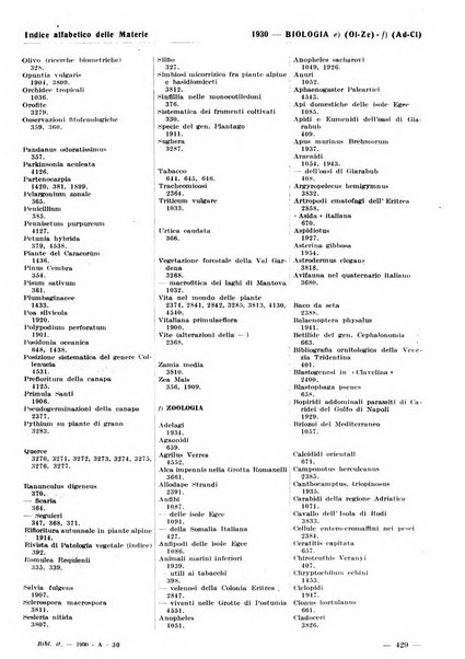 Bibliografia italiana. Gruppo A, Scienze matematiche, fisiche e biologiche, geografia