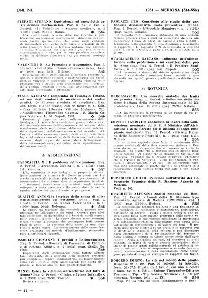 Bibliografia italiana. Gruppo A, Scienze matematiche, fisiche e biologiche, geografia