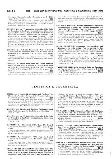 Bibliografia italiana. Gruppo A, Scienze matematiche, fisiche e biologiche, geografia