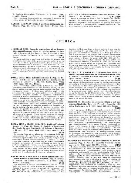 Bibliografia italiana. Gruppo A, Scienze matematiche, fisiche e biologiche, geografia