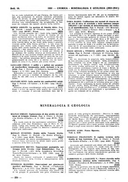 Bibliografia italiana. Gruppo A, Scienze matematiche, fisiche e biologiche, geografia