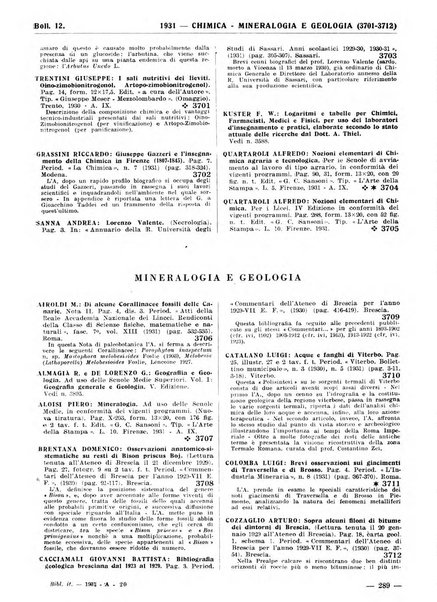 Bibliografia italiana. Gruppo A, Scienze matematiche, fisiche e biologiche, geografia